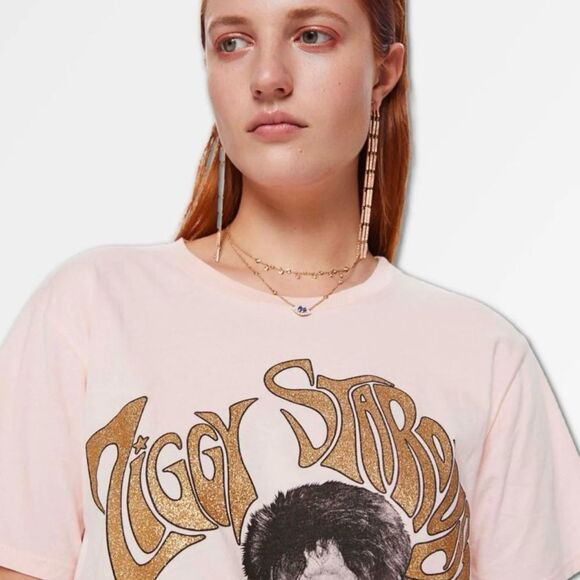 Mother Ziggy Stardust Bowie Golden Tee XS - Picture 3 of 6